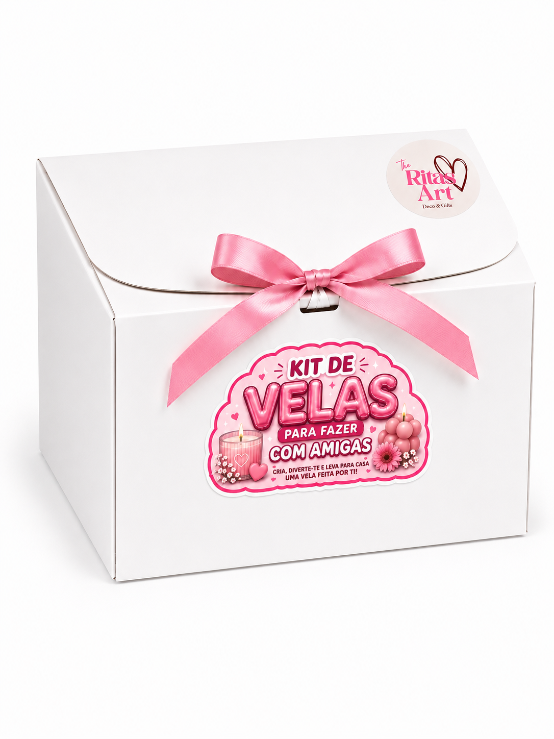 PRÉ VENDA -KIT DE VELAS - Para Fazer com Amigas