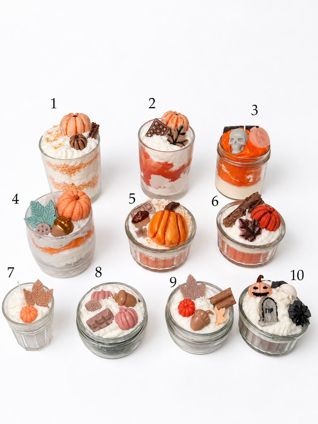 Velas copo de Outono